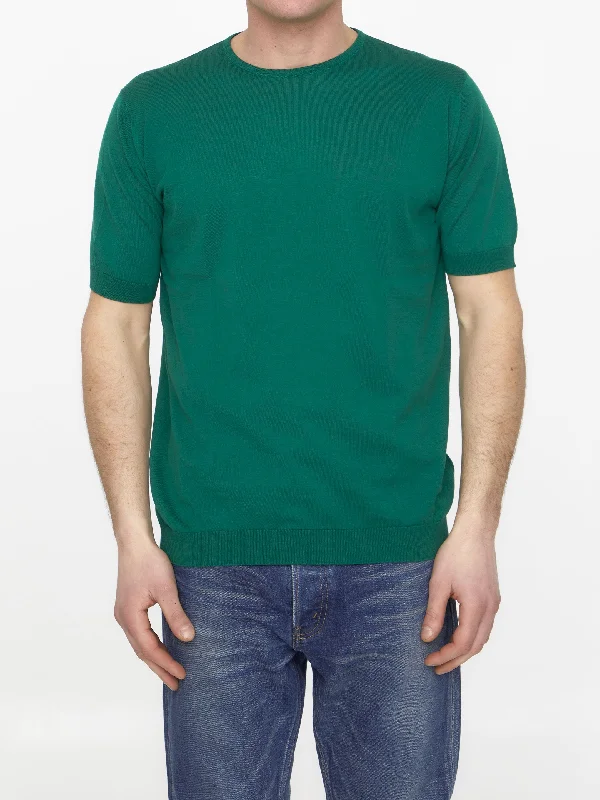 Savings Alert Emerald Green Cotton Jumper