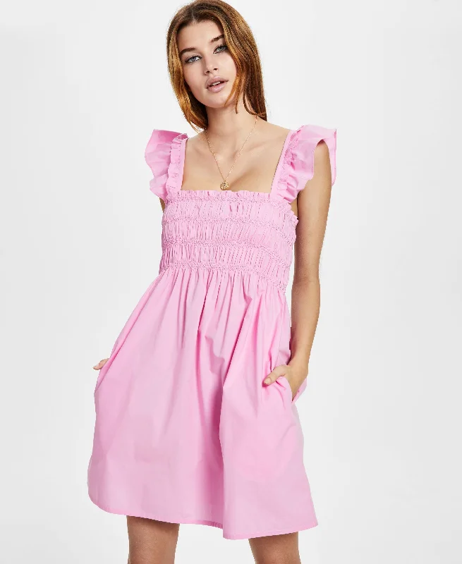 Weekend Special French Connection Womens Isla Cotton Poplin Mini Dress