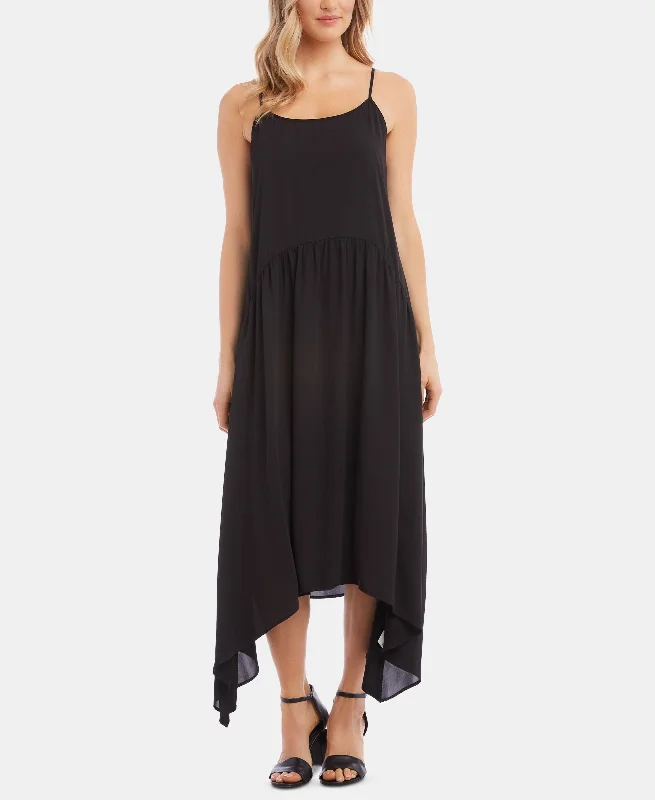 Customer Appreciation Sale Karen Kane Shirred Handkerchief Hem Dress