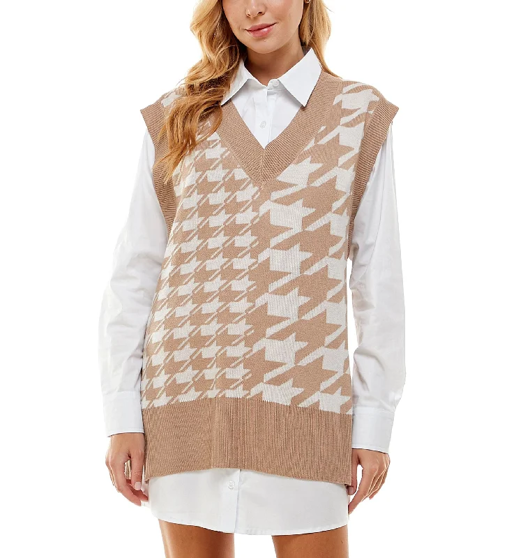 Today’s Deal Kingston Grey Juniors' Printed 2-Piece V-Neck Shirtdress
