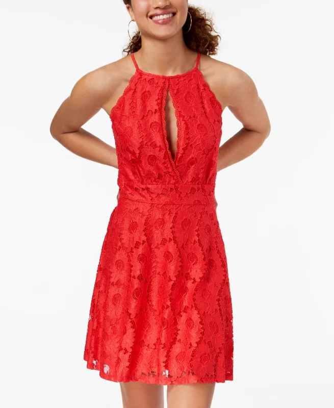 Bargain Prices Material Girl Juniors Lace Fit Flare Dress