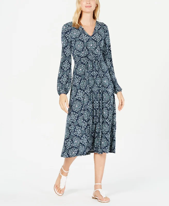 Big Discounts Michael Michael Kors Printed Pleated Dress