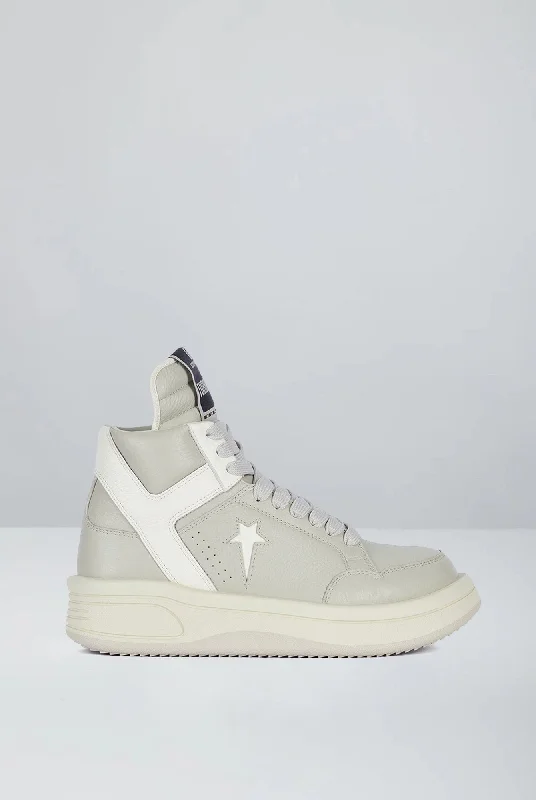 Quick Sale Rick Owens DRKSHDW x Converse Turbowpn in Oyster/White