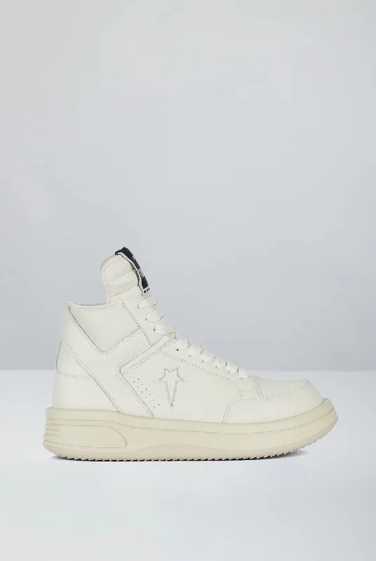 Sale Event Rick Owens DRKSHDW x Converse Turbowpn in White/White