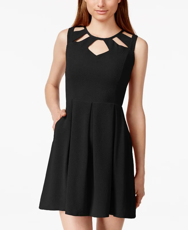 Seasonal Clearance Speechless Juniors Cutout A Line Dress