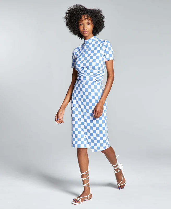 Bargain Blast Ade Samuel For Inc Womens Knit Ruched Dress