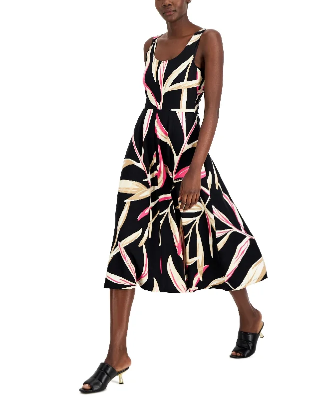Big Discounts Alfani Sleeveless Midi Dress