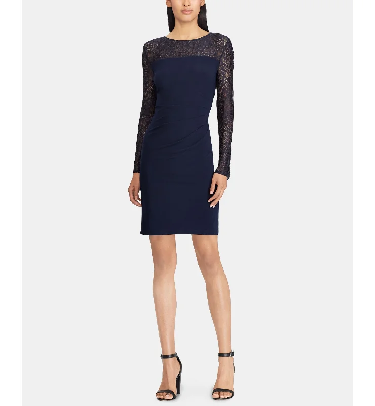 Closeout American Living Metallic Lace Dress