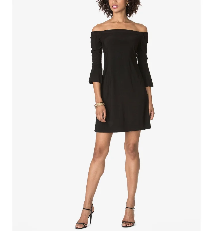 New Markdowns American Living Off The Shoulder Bell Sleeve Dress