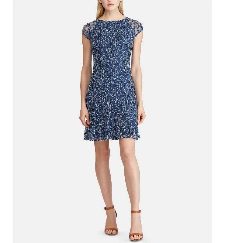 Low Prices American Living Ruffled Lace Dress