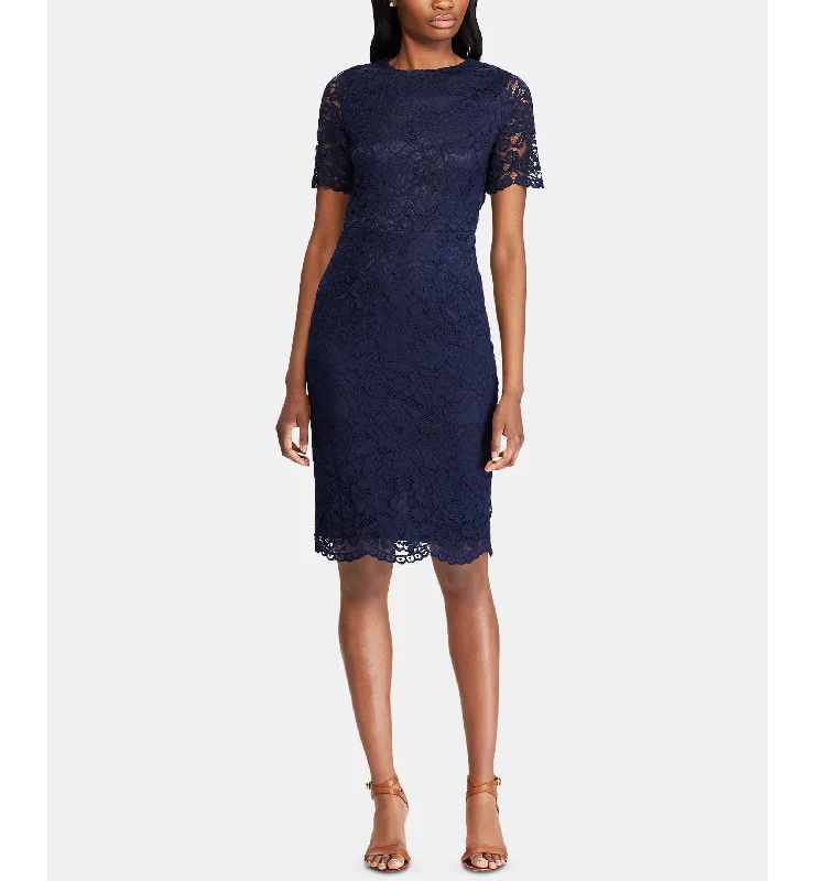 Lowest Price American Living Scalloped Lace Dress