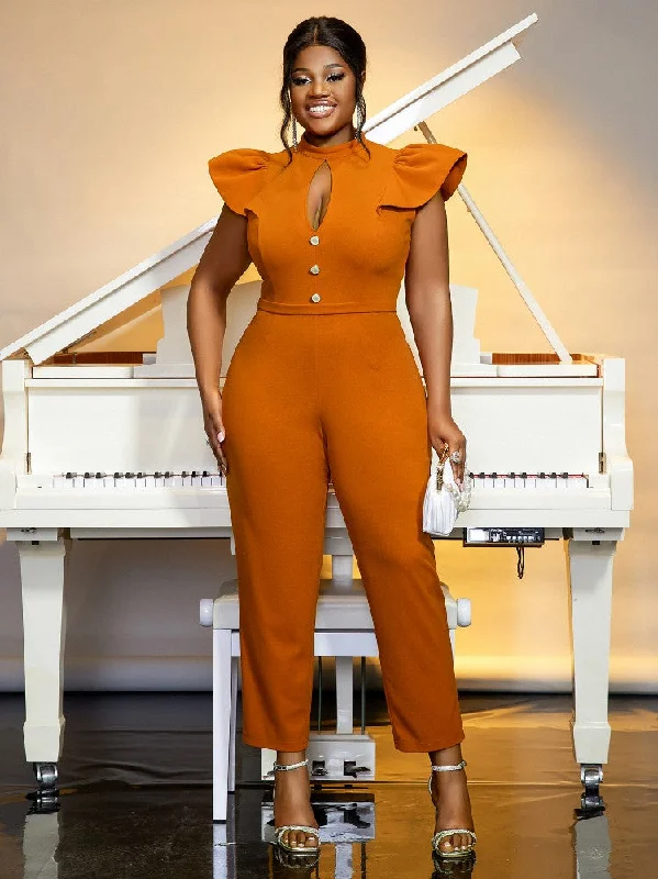 Can't Be Beat AOMEIDRESS Sexy Cut Out Party Jumpsuit Women Long Rompers