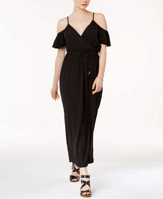 Crazy Deals Bar III Cold Shoulder Maxi Dress