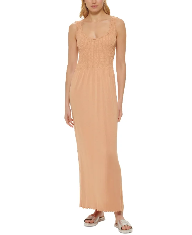 Crazy Savings DKNY Jeans Womens Stitch Yoke Maxi Dress