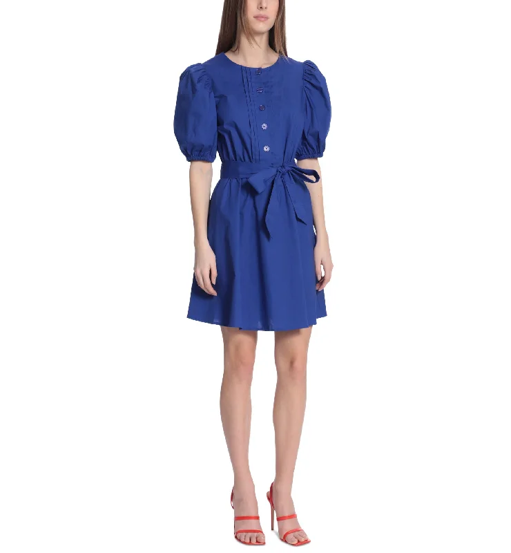 Unbeatable Prices Donna Morgan Womens Puff Sleeve Shirtdress