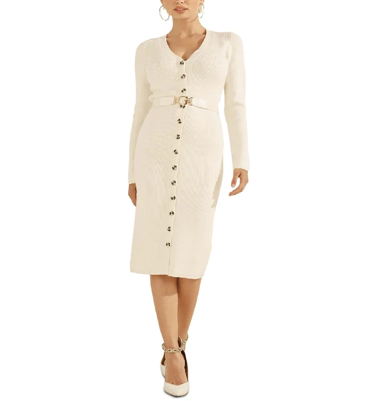 Factory Direct Sale Guess Luis Belted Cardigan Dress