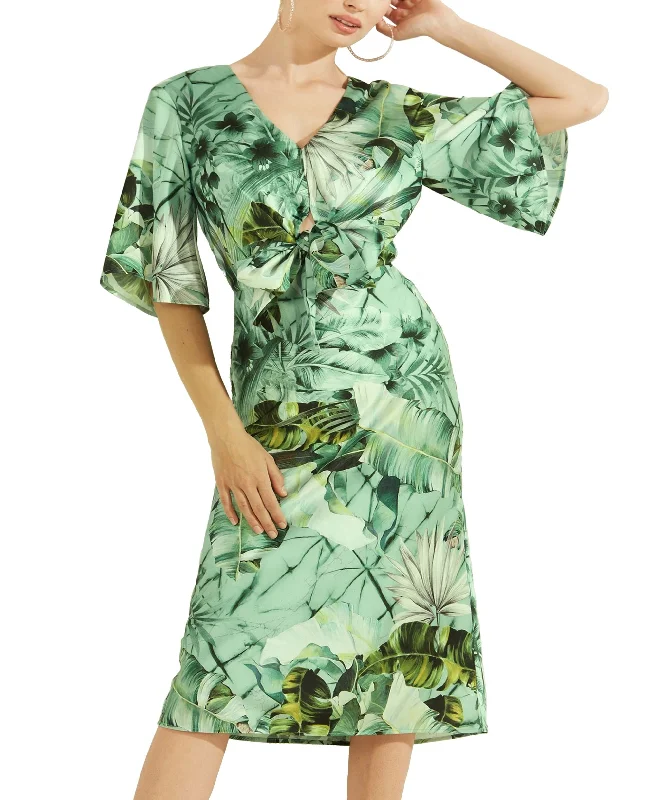 Overstock Sale Guess Womens Ariel Tropical Print Dress