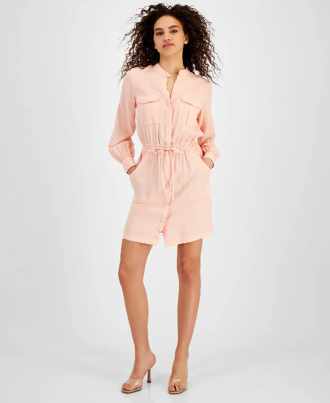 Low Prices Guess Womens Long Sleeve Ellis Dress