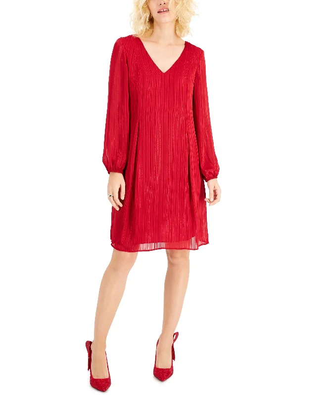 Today’s Deal INC International Concepts Metallic Shift Dress