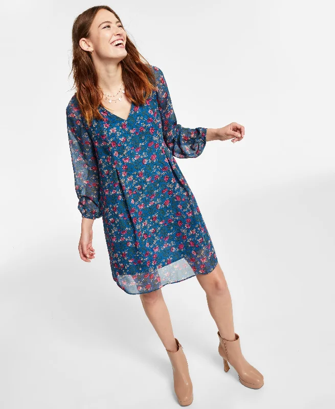 Bonus Savings Inc International Concepts Womens Tie-Back Shift Dress