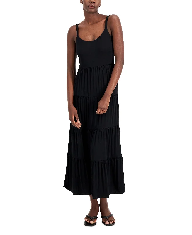 Weekend Deal INC International Concepts Womens Tiered Dress