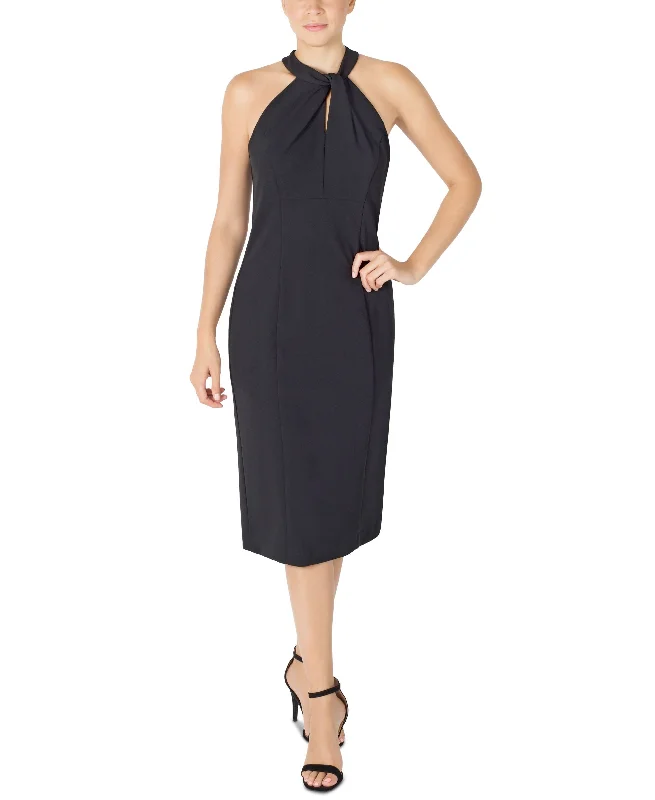 Price Drop Julia Jordan Halter Neck Sleeveless Sheath Dress