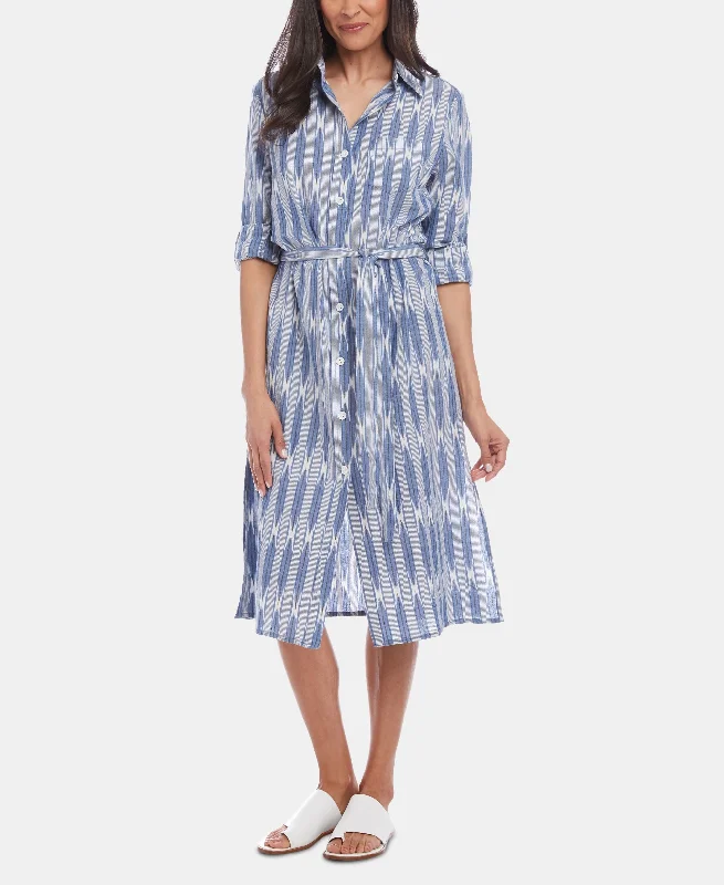 Exclusive Preview Cotton Shirtdress
