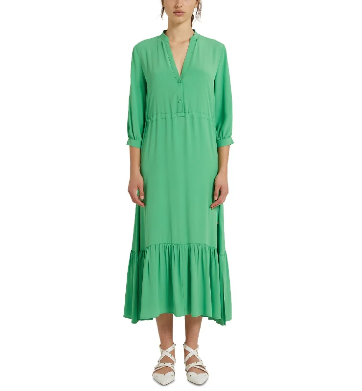 Instant Discount Marella Teramo Tiered Midi Dress