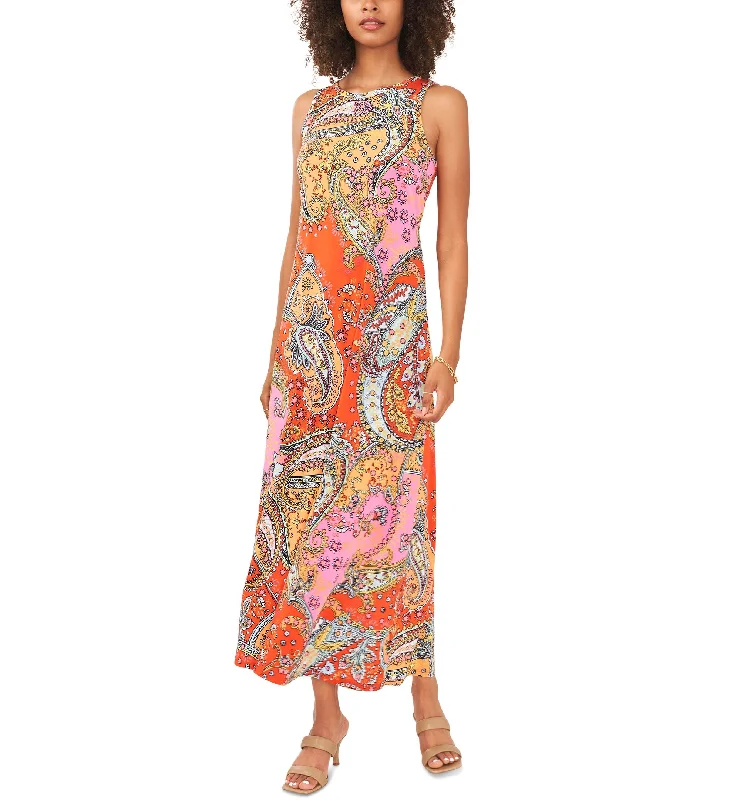 Great Deals Plus Size Back-Slit Maxi Dress