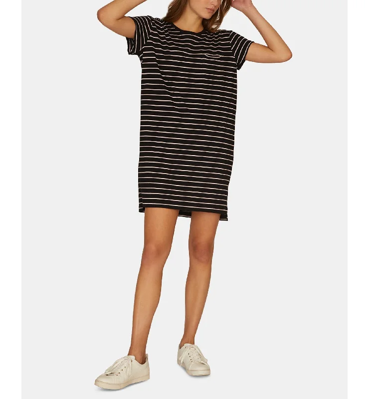 Midnight Madness One-Pocket T-Shirt Dress