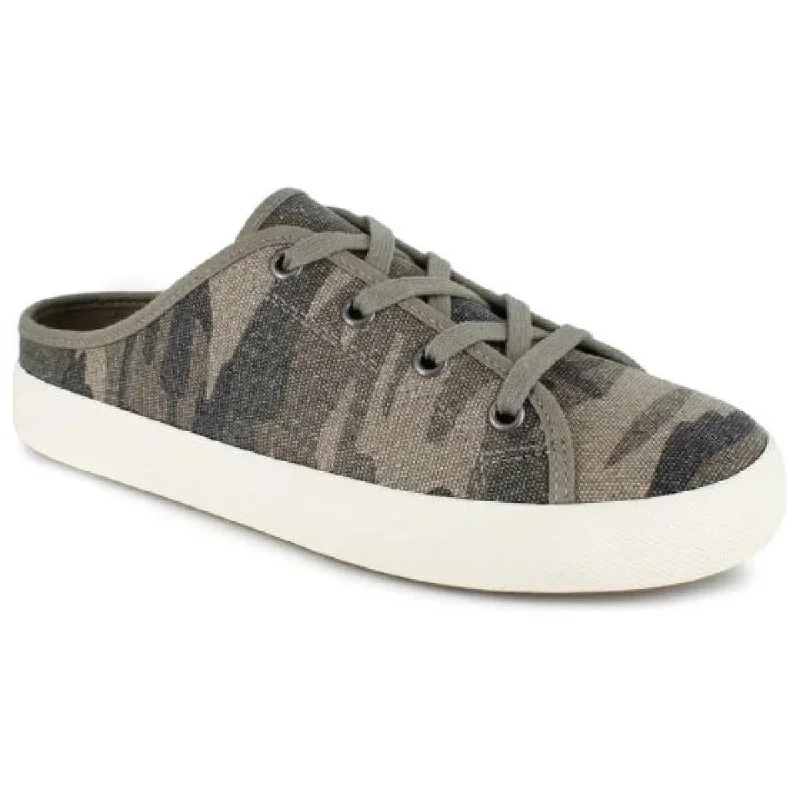 Today Only Splendid Arianna Women's Canvas Printed Lace-Up Slide Mule Sneakers